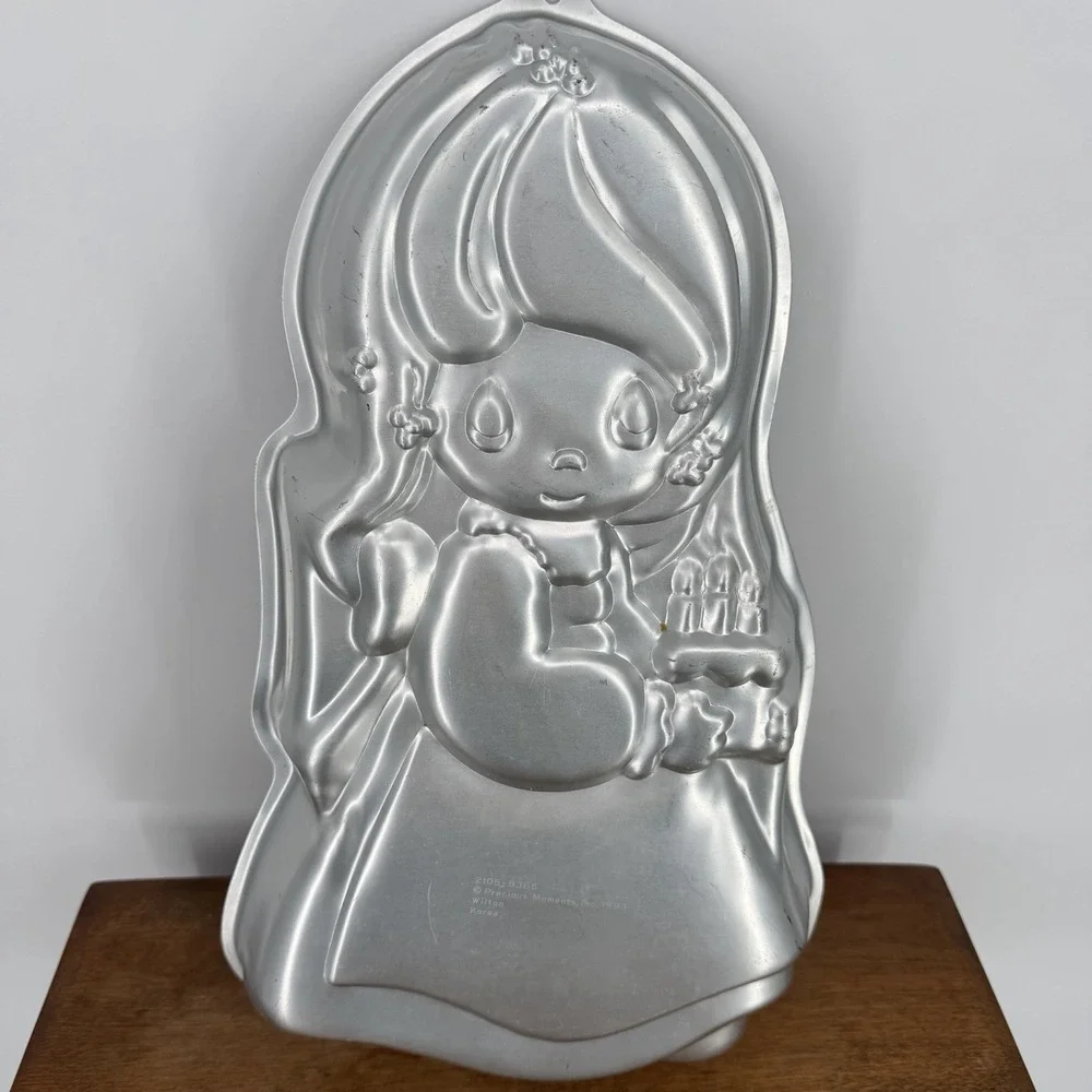 Vintage 1993 Wilton‎ Precious Moments Cake Pan 2105-9365 Baking Kids Party Girls
